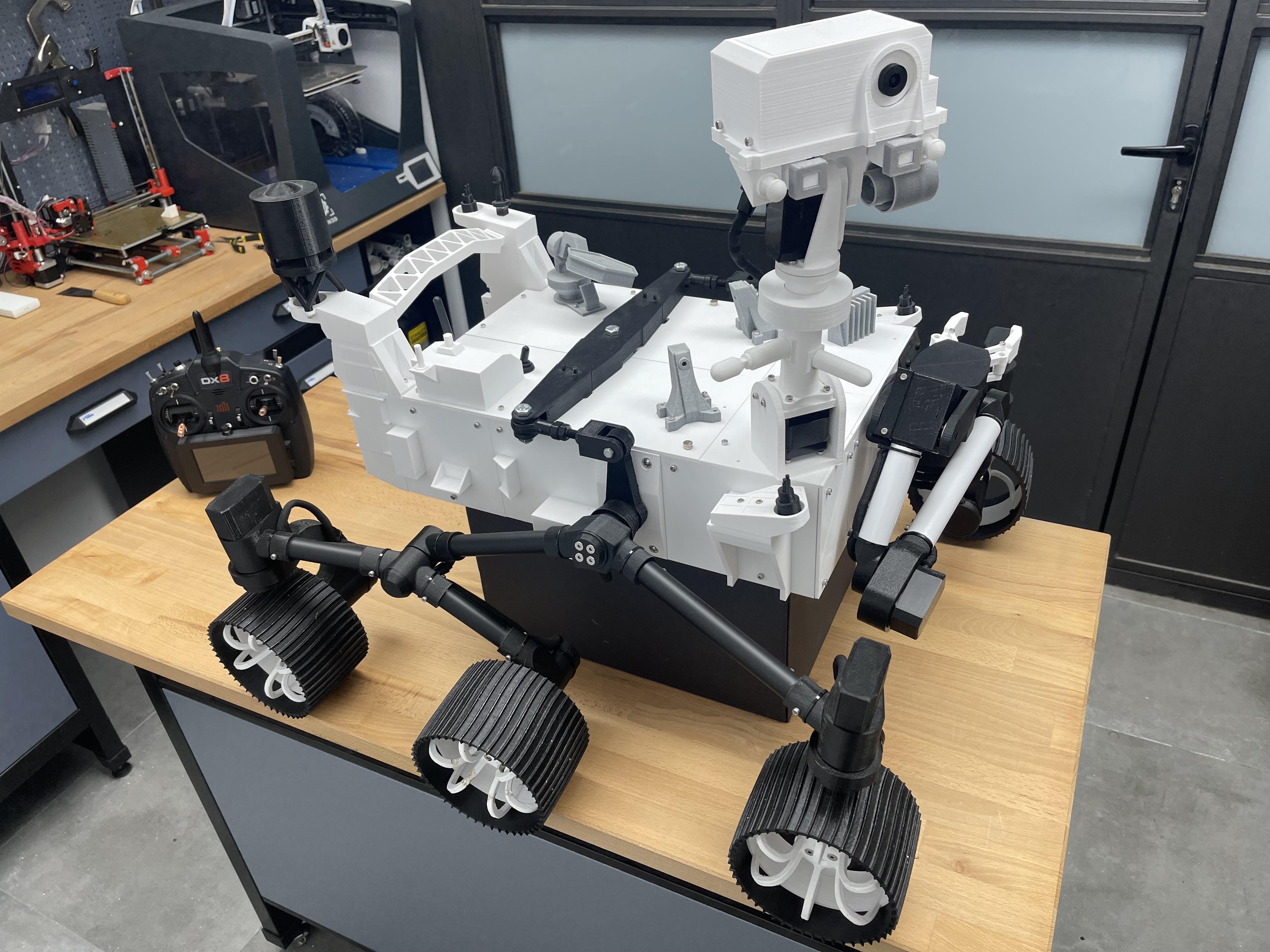Prototype of the WashU Mars rover claw